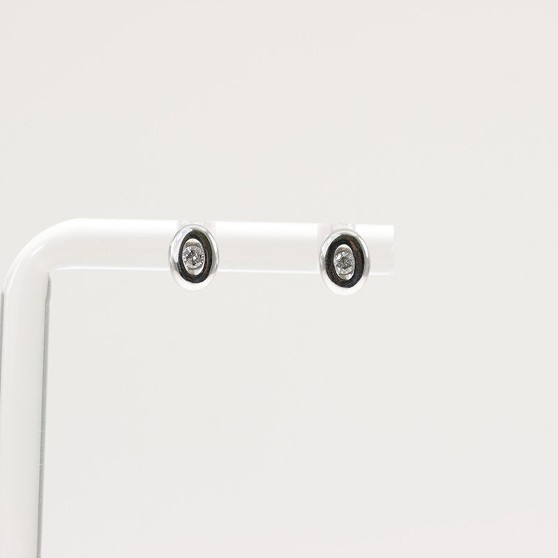 9Ct White Gold Diamond Earrings — preloved 9ct white gold, Diamond | Sparklier Fine Jewellery
