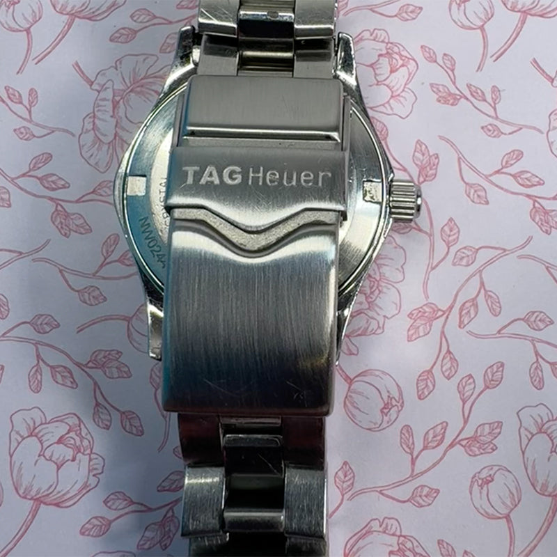 Tag Aquaracer WAF1418 Pink Dial-3