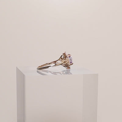 9Ct Gold Amethyst Ring — product video