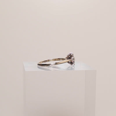 9Ct Gold Diamond Square Cluster Ring — product video