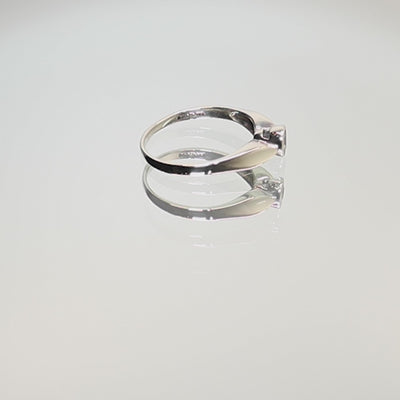 9Ct White Gold 0.12Ct Diamond Ring — product video