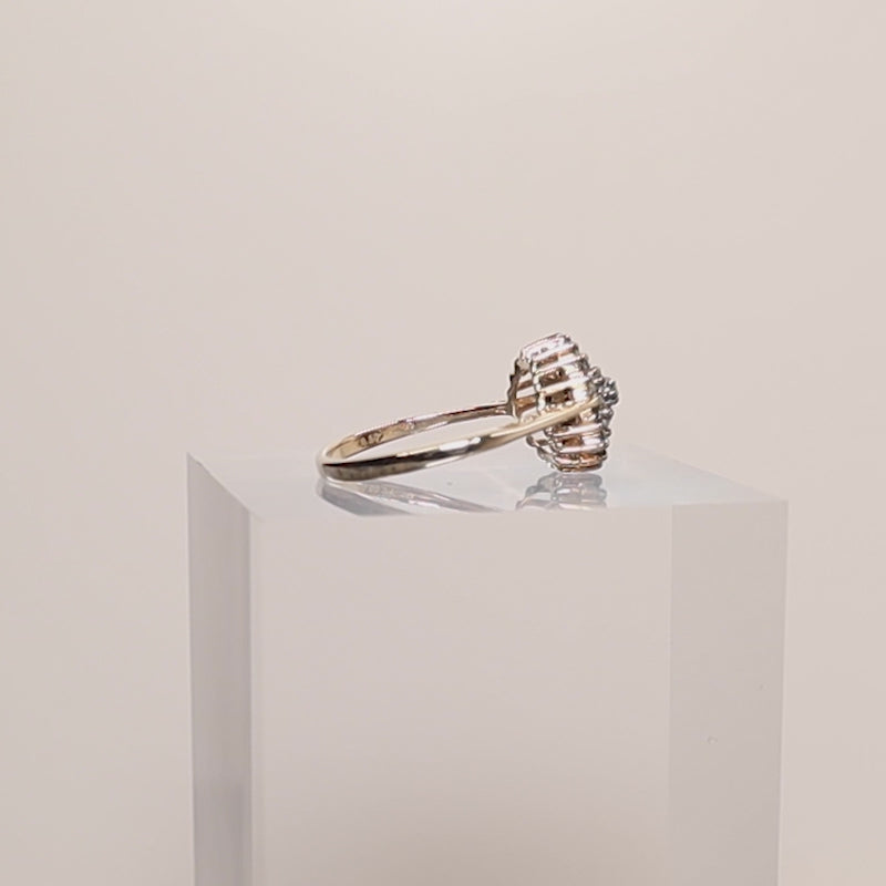 9Ct Gold Green Diamond Ring 0.50Ct Diamonds — product video
