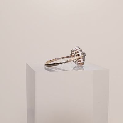 9Ct Gold Green Diamond Ring 0.50Ct Diamonds — product video