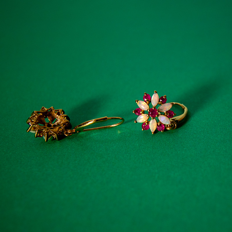 222-9ct-gold-ruby-and-opal-drop-earrings